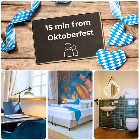 Homely 4 - Chic Self-check-in For Short - 15 Min From Oktoberfest アパート ミュンヘン